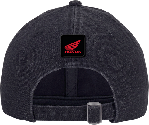 HONDA APPAREL Goldwing Denim Hat - Black NP21A-H2490