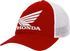 HONDA APPAREL Honda Trucker Hat - Red/White NP21A-H3161