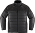 ICON Ghost Puffer Jacket - Black - Small 2820-6190