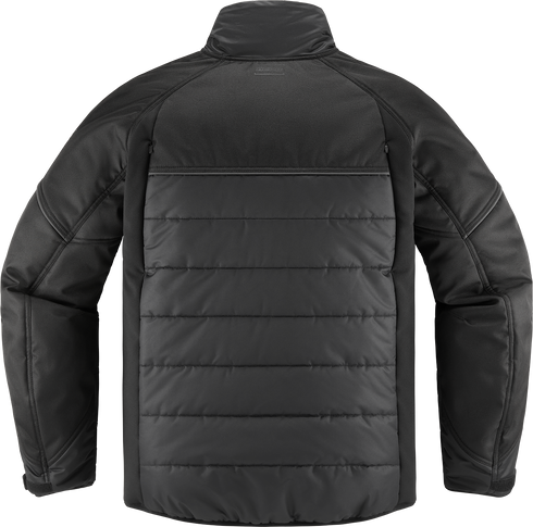 ICON Ghost Puffer Jacket - Black - Small 2820-6190