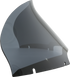 KLOCK WERKS Flare™ Windshield - 10" - Dark Smoke - FLTR KWW-01-0622-DS