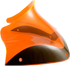 KLOCK WERKS Kolor Flare™ Windshield - 8" - Orange Ice - FLTR KWW-01-0623