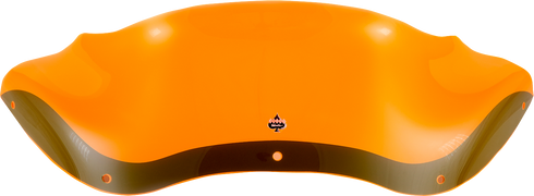 KLOCK WERKS Kolor Flare™ Windshield - 8" - Orange Ice - FLTR KWW-01-0623