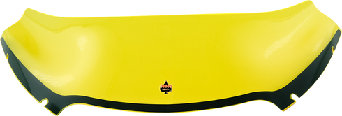 KLOCK WERKS Kolor Flare™ Windshield - 6" - Yellow Ice - FLTR KWW-01-0629