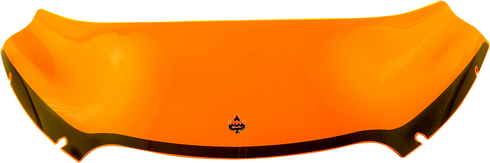 KLOCK WERKS Kolor Flare™ Windshield - 6" - Orange Ice - FLTR KWW-01-0628