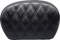 LE PERA Sissy Bar Pad - Large - Vinyl - Double Diamond - Shiny Black L-SBP01DD-SH