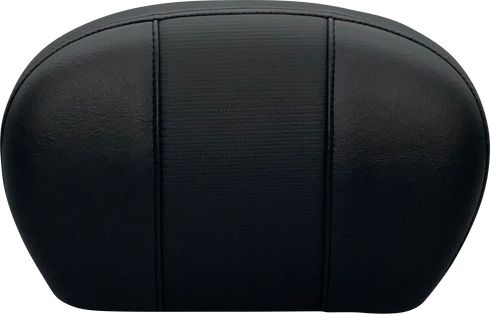 LE PERA Sissy Bar Pad - Large - GT 3/HR 3 Inlay - Dull Black L-SBP01GT/HR3