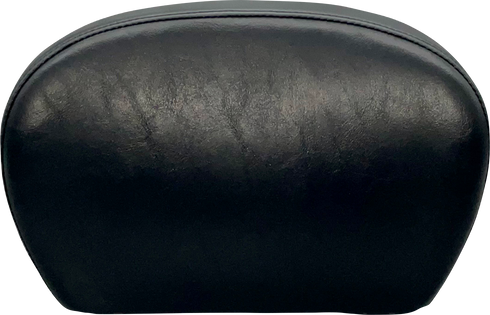 LE PERA Sissy Bar Pad - Large - Smooth - Shiny Black L-SBP01S-SH