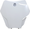 UFO Front Number Plate - White GG07130-041