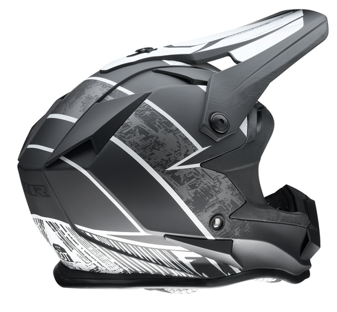 Z1R Youth F.I. Helmet - Fractal - MIPS® - Matte Black - Medium 0111-1509