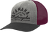 YAMAHA APPAREL Yamaha Wool Hat - Gray/Maroon NP21A-H3247