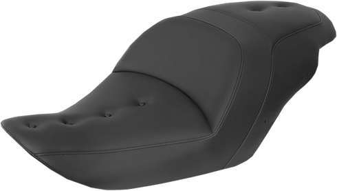 SADDLEMEN Roadsofa™ Pillow Top Seat - Without Backrest - Black H23-20-181