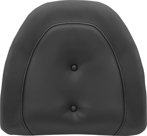 SADDLEMEN Tour-Pak® Backrest Pad Cover - Pillow Top - Black 88-11884PT
