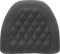 SADDLEMEN Tour-Pak® Backrest Pad Cover - Lattice Stitched - Black 88-11884LS