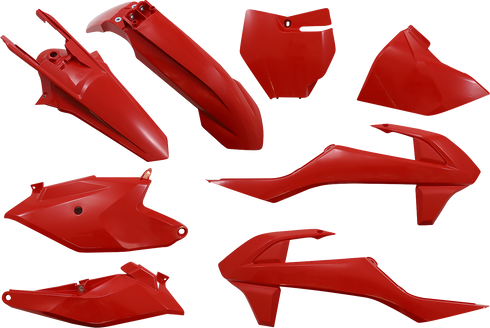 UFO Replacement Body Kit - OEM Red - Gas Gas - MC '21-'24 GGKIT701-999