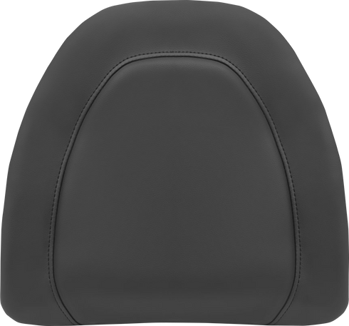 SADDLEMEN Tour-Pak® Backrest Pad Cover - Black w/ Black Stitching 88-11884RS