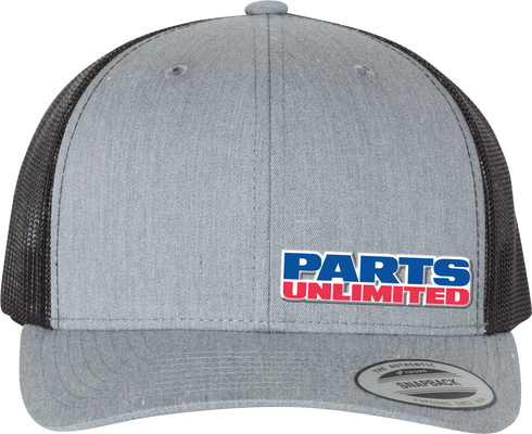 PARTS UNLIMITED Parts Unlimited Hat - Gray/Black NP22S-H808