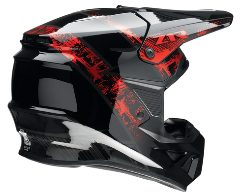 Z1R F.I. Helmet - Fractal - MIPS® - Red - Large 0110-7783