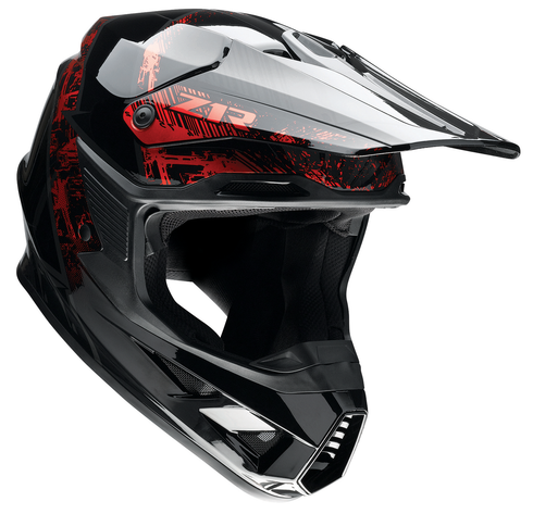 Z1R F.I. Helmet - Fractal - MIPS® - Red - Large 0110-7783