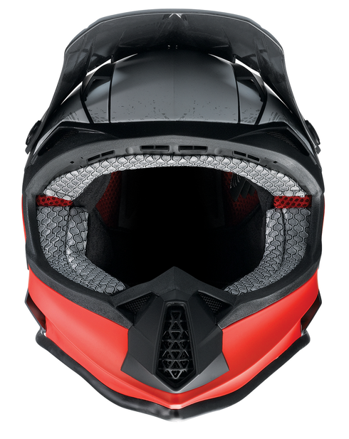 Z1R Youth F.I. Helmet - Fractal - MIPS® - Matte Black/Red - Large 0111-1519