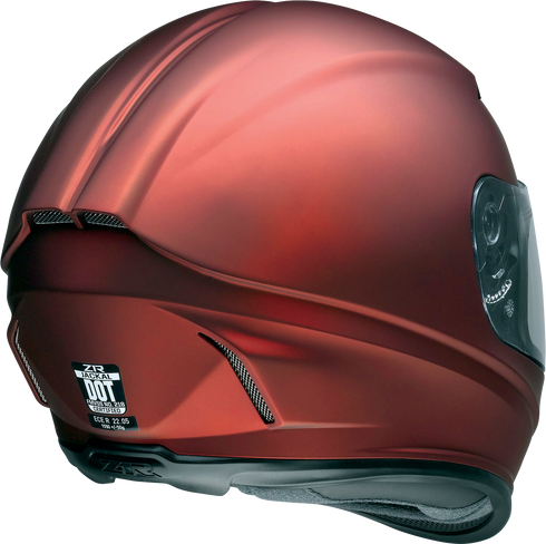 Z1R Jackal Helmet - Satin - Red - Medium 0101-14823