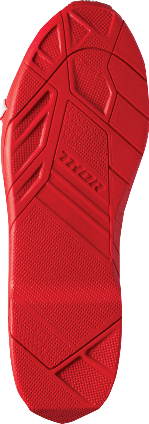 THOR Radial Boots - Red - Size 9 3410-2738