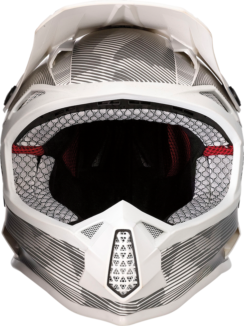 MOOSE OFFROAD Youth F.I. Helmet - Agroid Camo - MIPS® - Gray/White - Small 0111-1529