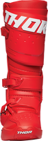 THOR Radial Boots - Red - Size 12 3410-2741