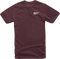 ALPINESTARS ALPINESTARS T-Shirt - Maroon - Medium 1232-72224-838M - 3030-22407