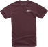 ALPINESTARS ALPINESTARS T-Shirt - Maroon - Medium 1232-72224-838M - 3030-22407