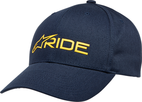 ALPINESTARS ALPINESTARS Ride 3.0 Hat - Navy/Gold - One Size 1232-81030-7059 - 2501-3927