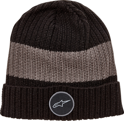 ALPINESTARS ALPINESTARS Ward Beanie - Black/Charcoal - One Size 1232-81200-1018 - 2501-3929