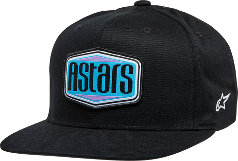 ALPINESTARS ALPINESTARS Belvedere Flat Bill Hat - Black - One Size 1232-81050-10 - 2501-3981