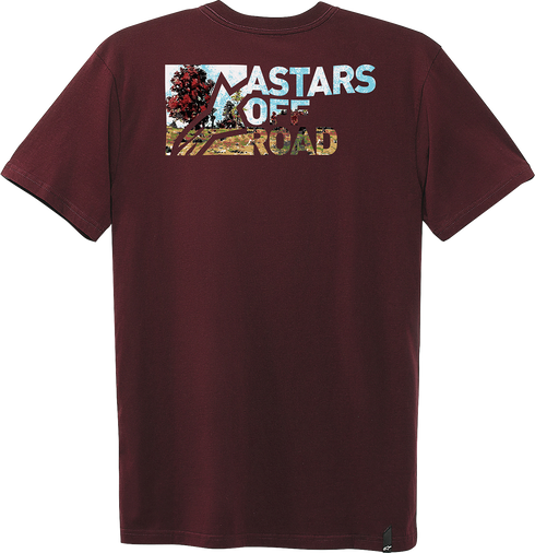 ALPINESTARS ALPINESTARS T-Shirt - Maroon - XL 1232-72224838XL - 3030-22409