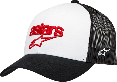 ALPINESTARS ALPINESTARS Pedigree Hat - White/Black - One Size 1232-81040-2010 - 2501-3980