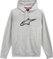 ALPINESTARS ALPINESTARS Ageless V2 Hoodie - Heather Gray/Black - 2XL 12325101011262X - 3050-6218