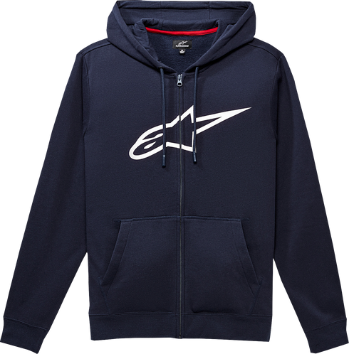 ALPINESTARS ALPINESTARS Ageless II Zip Hoodie - Navy/White - 2XL 10385305270202X - 3050-6279