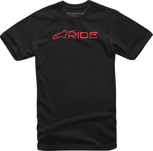 ALPINESTARS ALPINESTARS Ride 3.0 T-Shirt - Black/Red - Large 1232-722001030L - 3030-22186