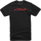 ALPINESTARS ALPINESTARS Ride 3.0 T-Shirt - Black/Red - Large 1232-722001030L - 3030-22186