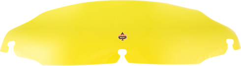 KLOCK WERKS Kolor Flare™ Windshield - 3-1/2" - Yellow Ice - FLH KWW-01-0654