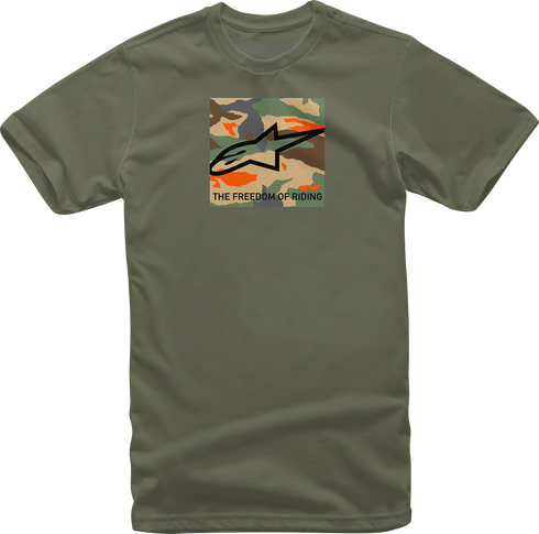 ALPINESTARS ALPINESTARS Free Camo T-Shirt - Military - 2XL 1232-722206902X - 3030-22173
