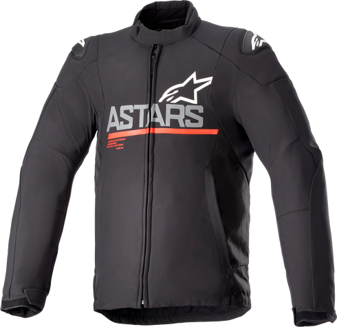 ALPINESTARS SMX Waterproof Jacket - Black/Dark Gray/Bright Red - Large 3206523-1993-L