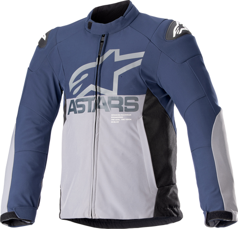 ALPINESTARS SMX Waterproof Jacket - Night Navy/Dark Gray - 2XL 3206523-7161-2X