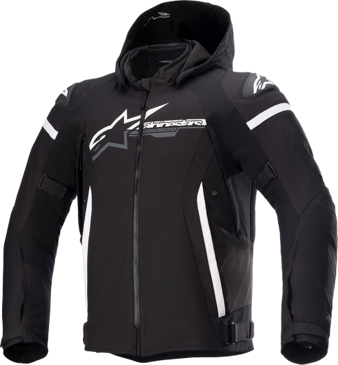 ALPINESTARS Zaca Waterproof Jacket - Black/White - XL 3206423-12-XL