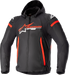 ALPINESTARS Zaca Waterproof Jacket - Black/Bright Red/White - Medium 3206423-1342-M