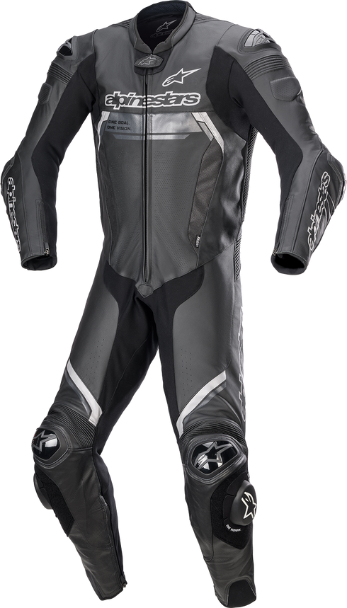 ALPINESTARS Missile Ignition v2 1-Piece Leather Suit - Black/Black - US 48 / EU 58 3150222-1100-58