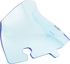 KLOCK WERKS Kolor Flare™ Windshield - 6.5" - Blue Ice - FLH KWW-01-0647