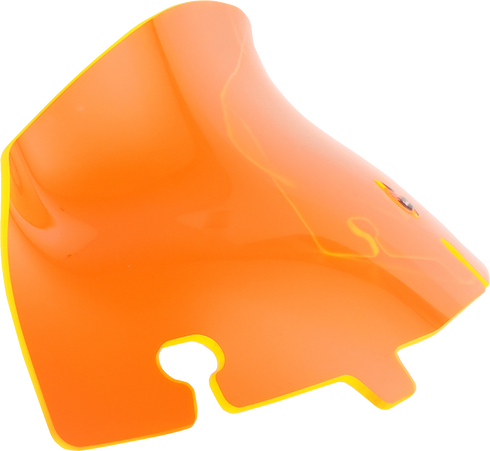 KLOCK WERKS Kolor Flare™ Windshield - 6.5" - Orange Ice - FLH KWW-01-0638