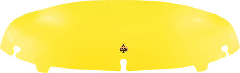 KLOCK WERKS Kolor Flare™ Windshield - 6.5" - Yellow Ice - FLH KWW-01-0644