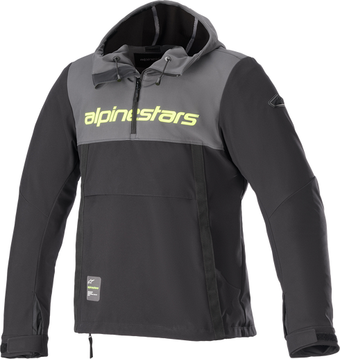 ALPINESTARS Sherpa Jacket - Black/Gray/Yellow - 2XL 4208123-9151-2X